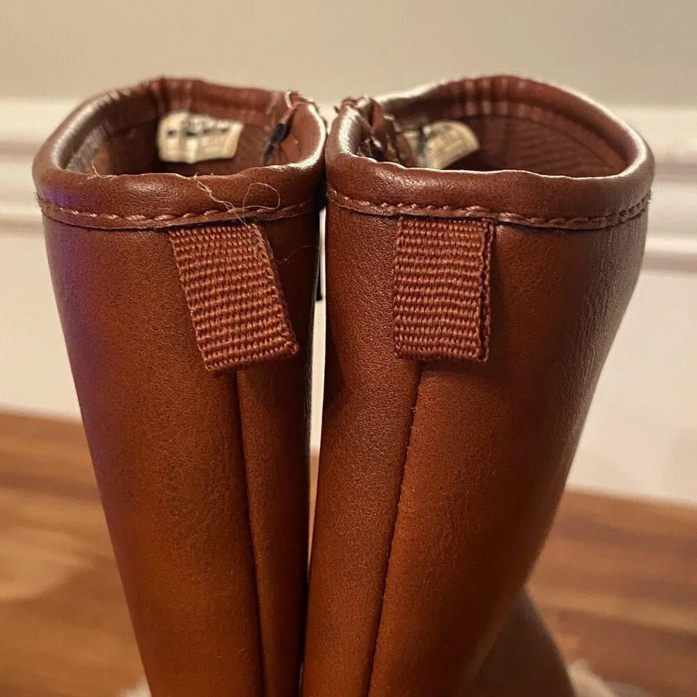 Carter's Riding Style Brown Boots Girls Youth Size 11